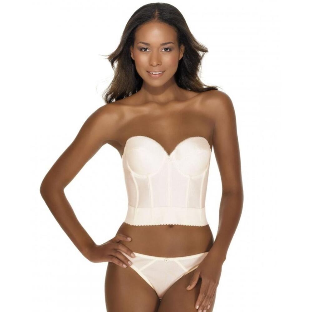 Dominique Strapless Longline Low Back Bra